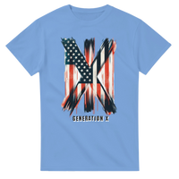 Patriotic Generation X American Flag T-Shirt | Gen X T-Shirt | GXT-004