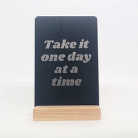 Take It One Day at A TIme  Aluminum Composite Shelf Sign - LEA028