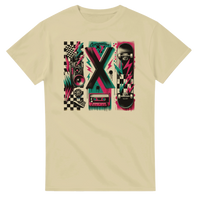 Generation X Retro 90s Skater Grunge Mixed Tape Checkered T-Shirt | Gen X T-Shirt | GXT-017