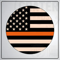 Unite or Die Layered Wooden American Flag - LF004