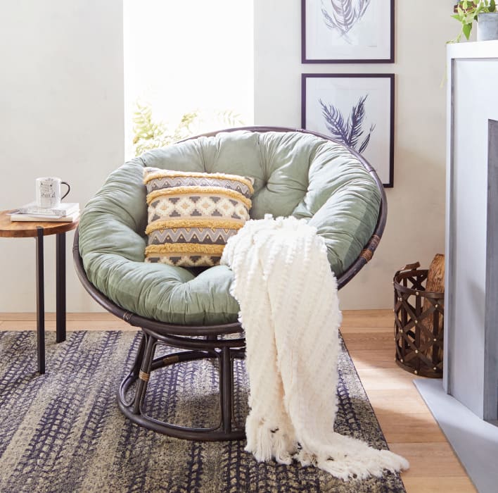 affordable papasan chair