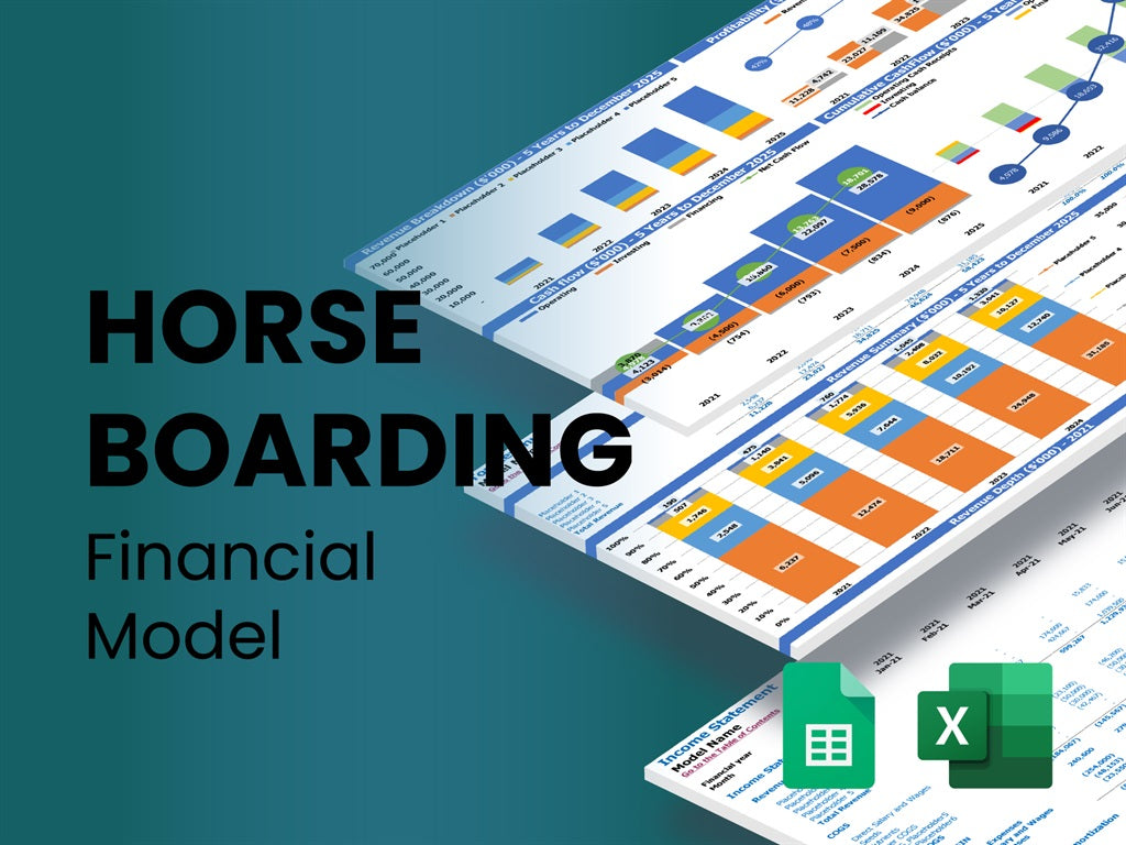 horse boarding business plan template