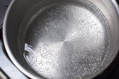 Boiling water