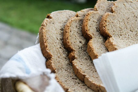 homemade dog bread