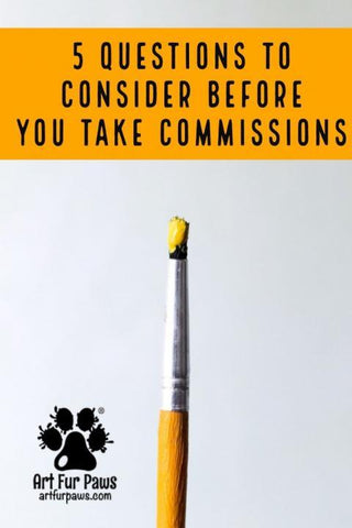 5 questions to consider before you take a commission