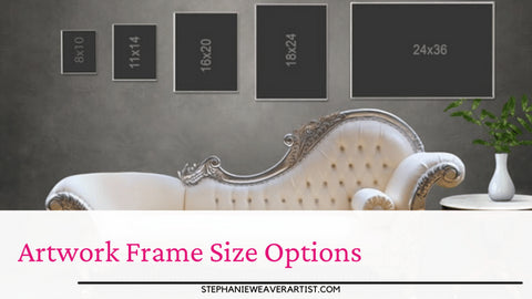 Artwork Frame Size Options