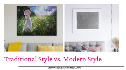 Traditional Style vs Modern Style Frames