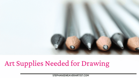 art supplies needed for drawing