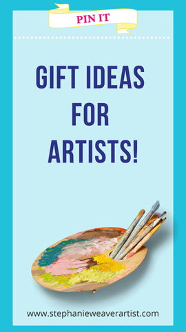 gift guide for artists pin it for later