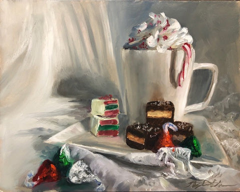 still life oil painting