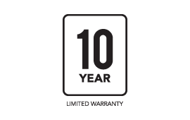 10 Year Limited Warranty (PDF)