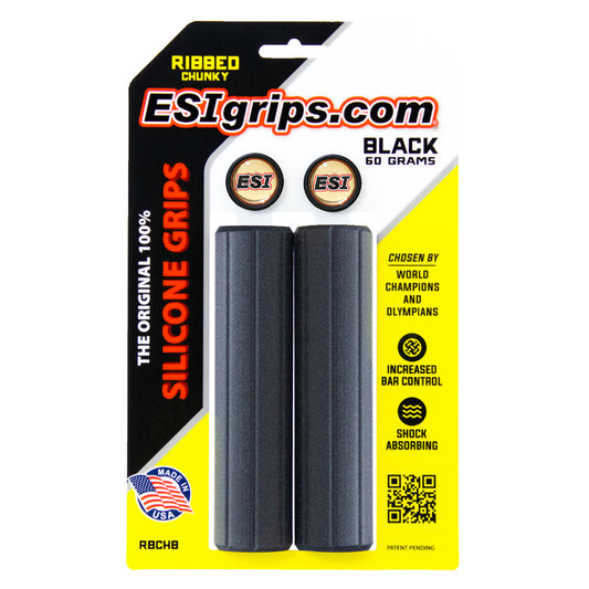 ESI Chunky Silicone Grips - Orange  Cartersville Bicycle Service & Supply