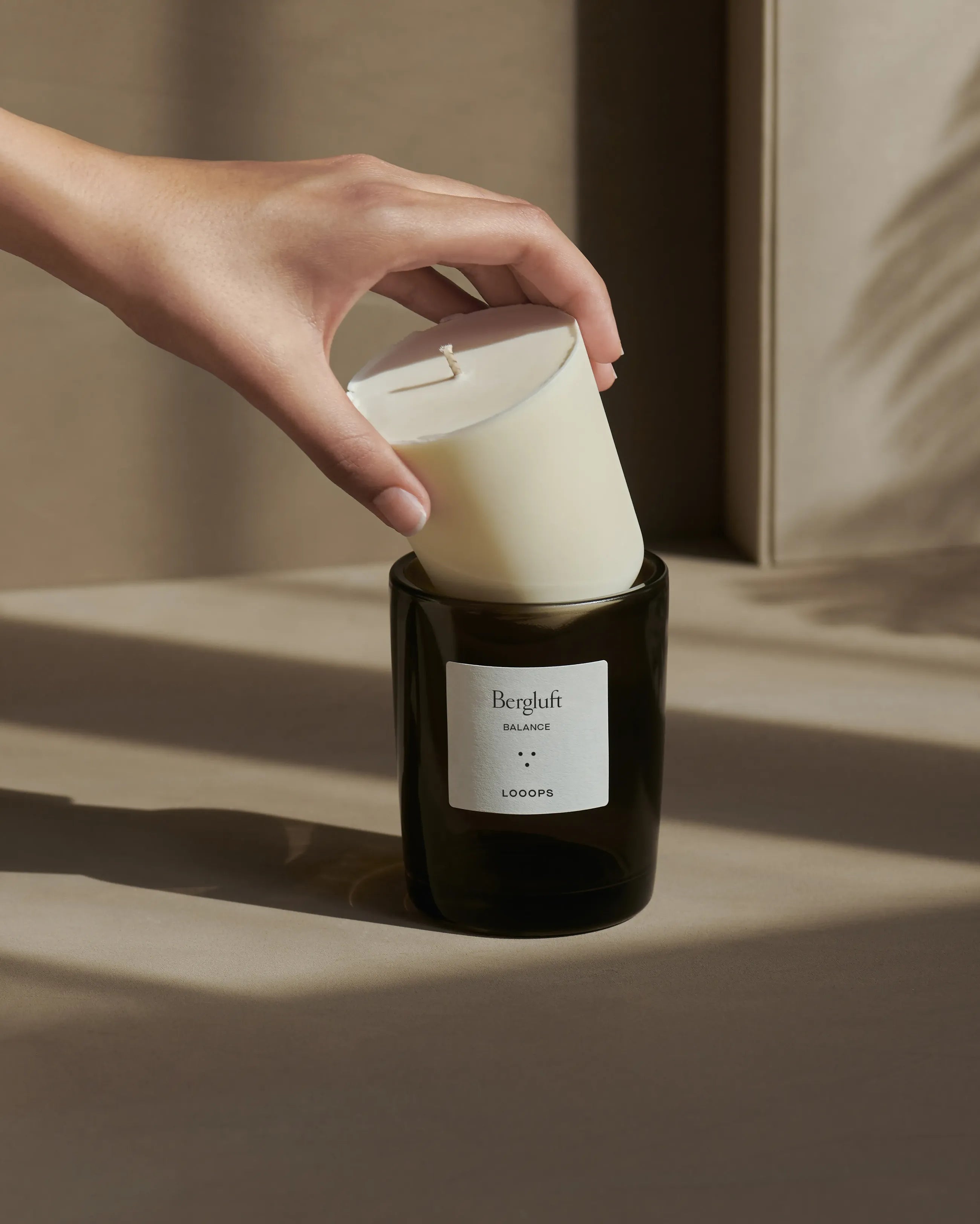 Bergluft Set - Scented candle and refill