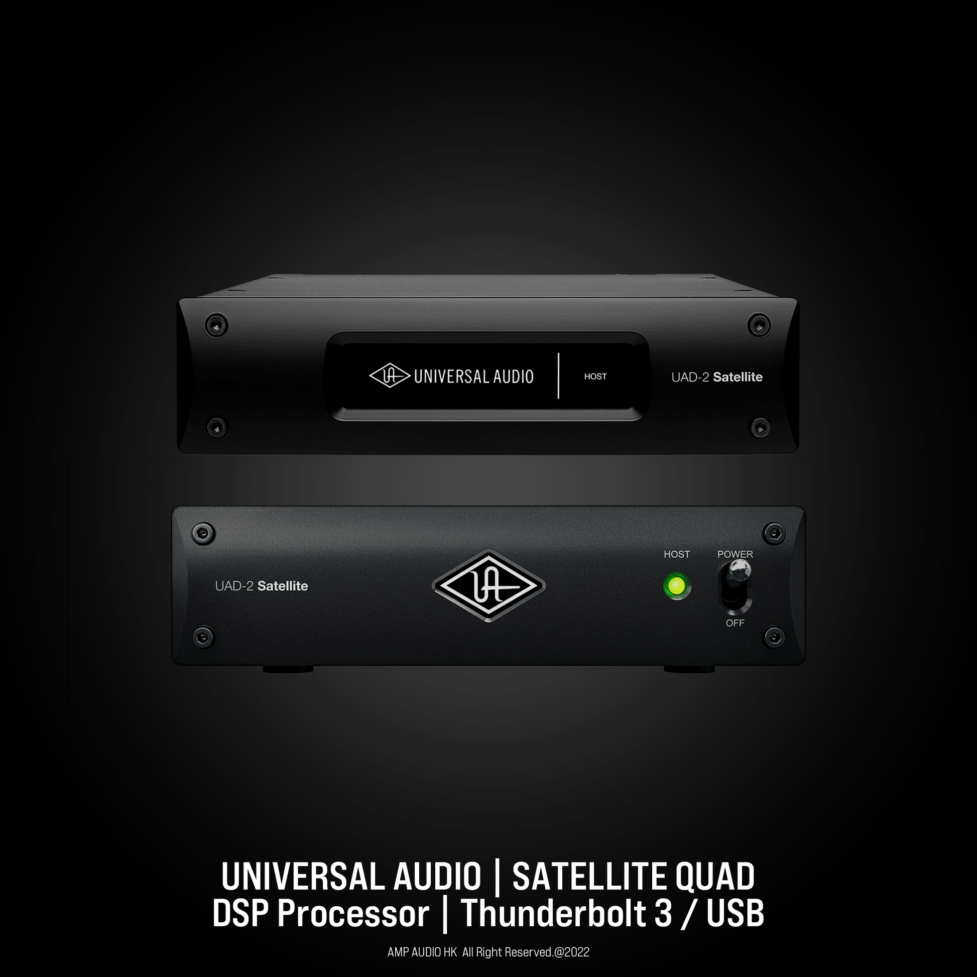 Universal Audio | UAD-2 DSP Processor | Satellite Quad | AMP Audio