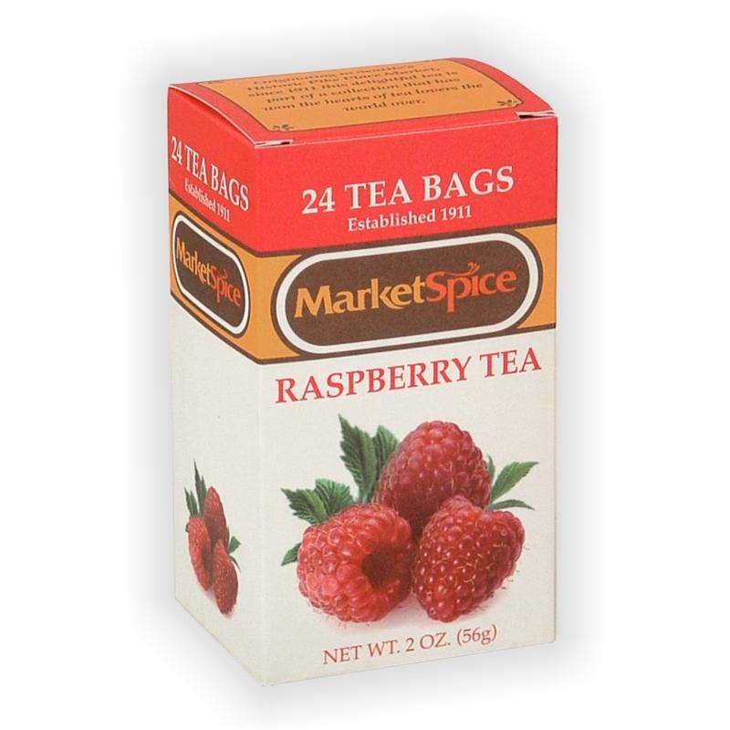 MarketSpice Raspberry Tea - 24 Bags