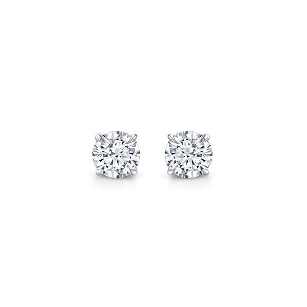 Return to Tiffany® Circle Stud Earrings in Silver