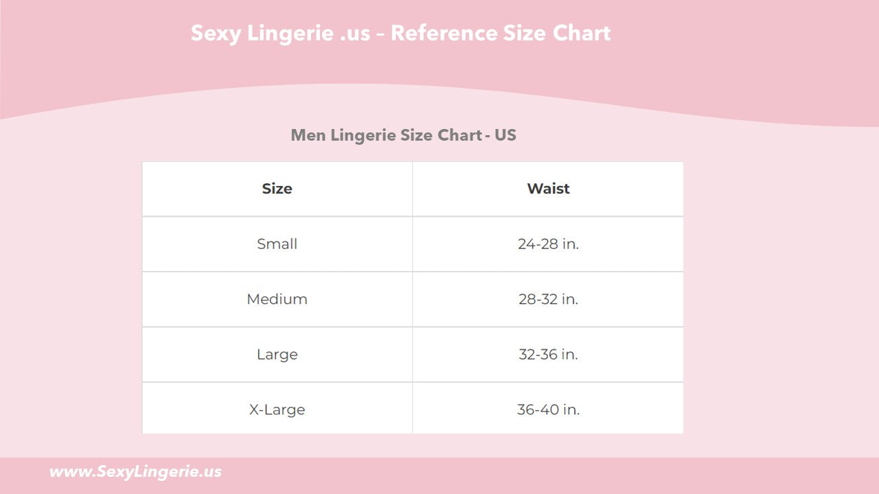 Sexy Lingerie .us Guide Chart