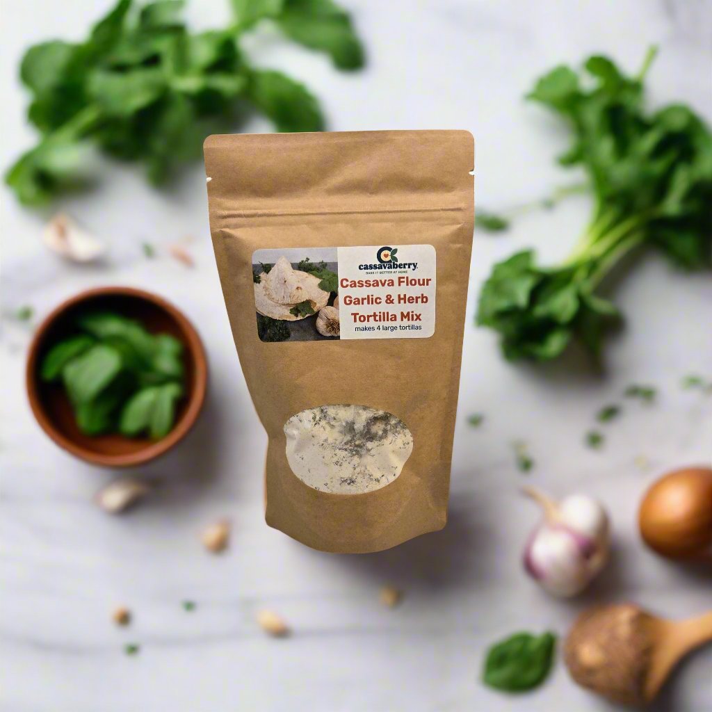 Garlic & Herb Cassava Flour Tortilla Mix