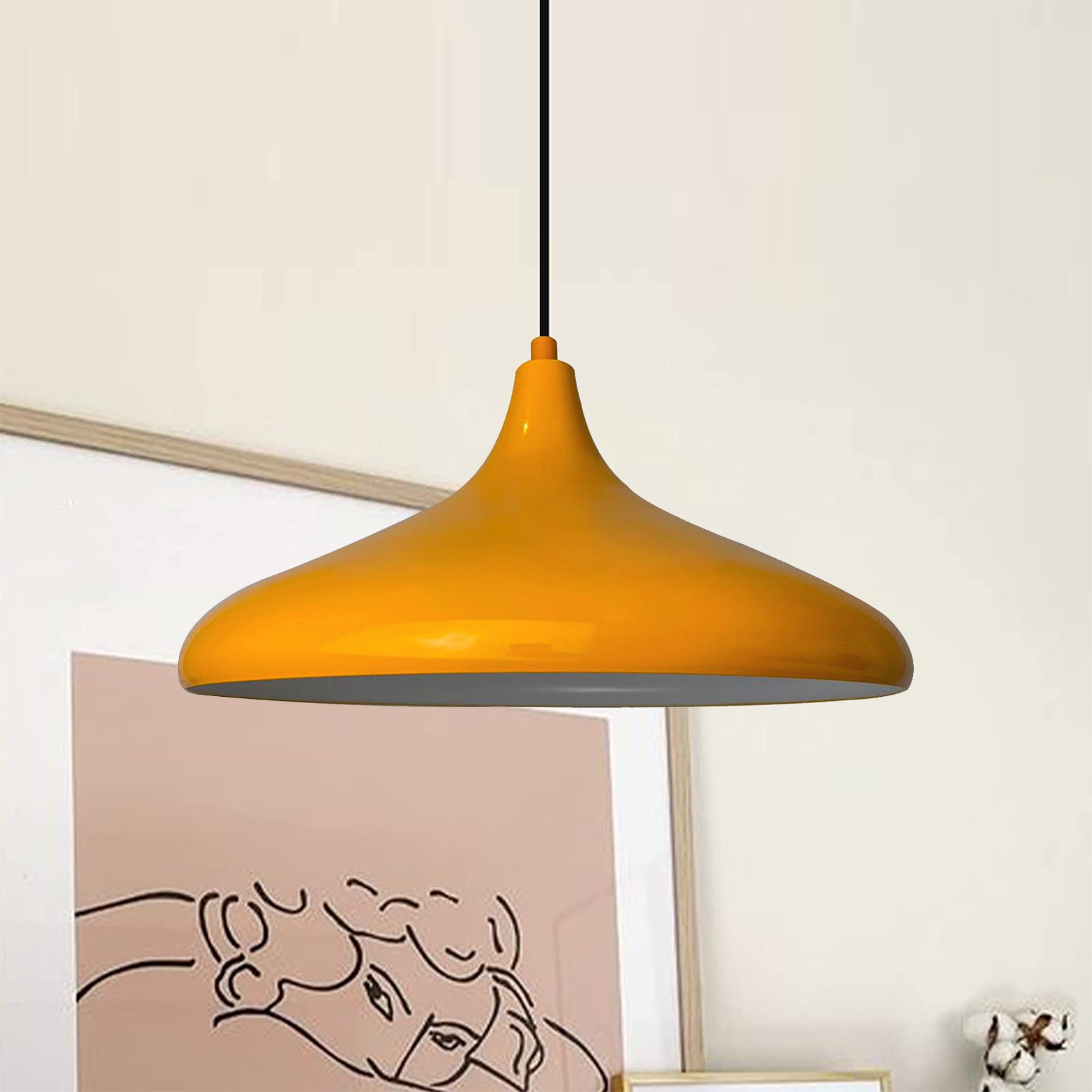 bamyum Lampe de Chevet à Champignon en Métal, Lampe de Bureau et