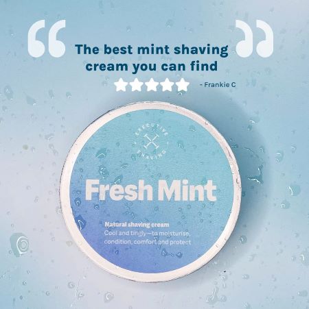 executive shaving fresh mint shaving cream customer review image