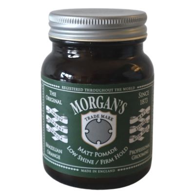 Morgan's Low Shine Firm Hold Hair Styling Pomade 100g jar