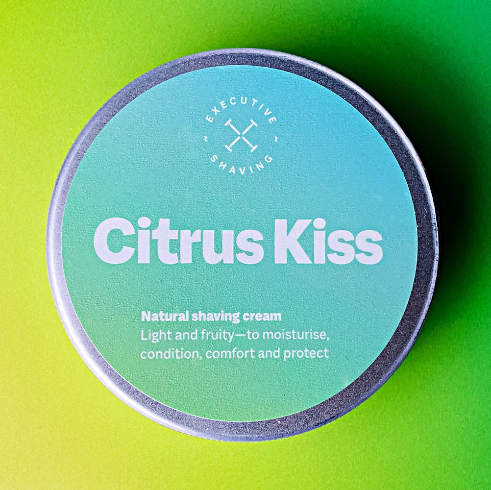 Executive Shaving citrus kiss natural shaving cream