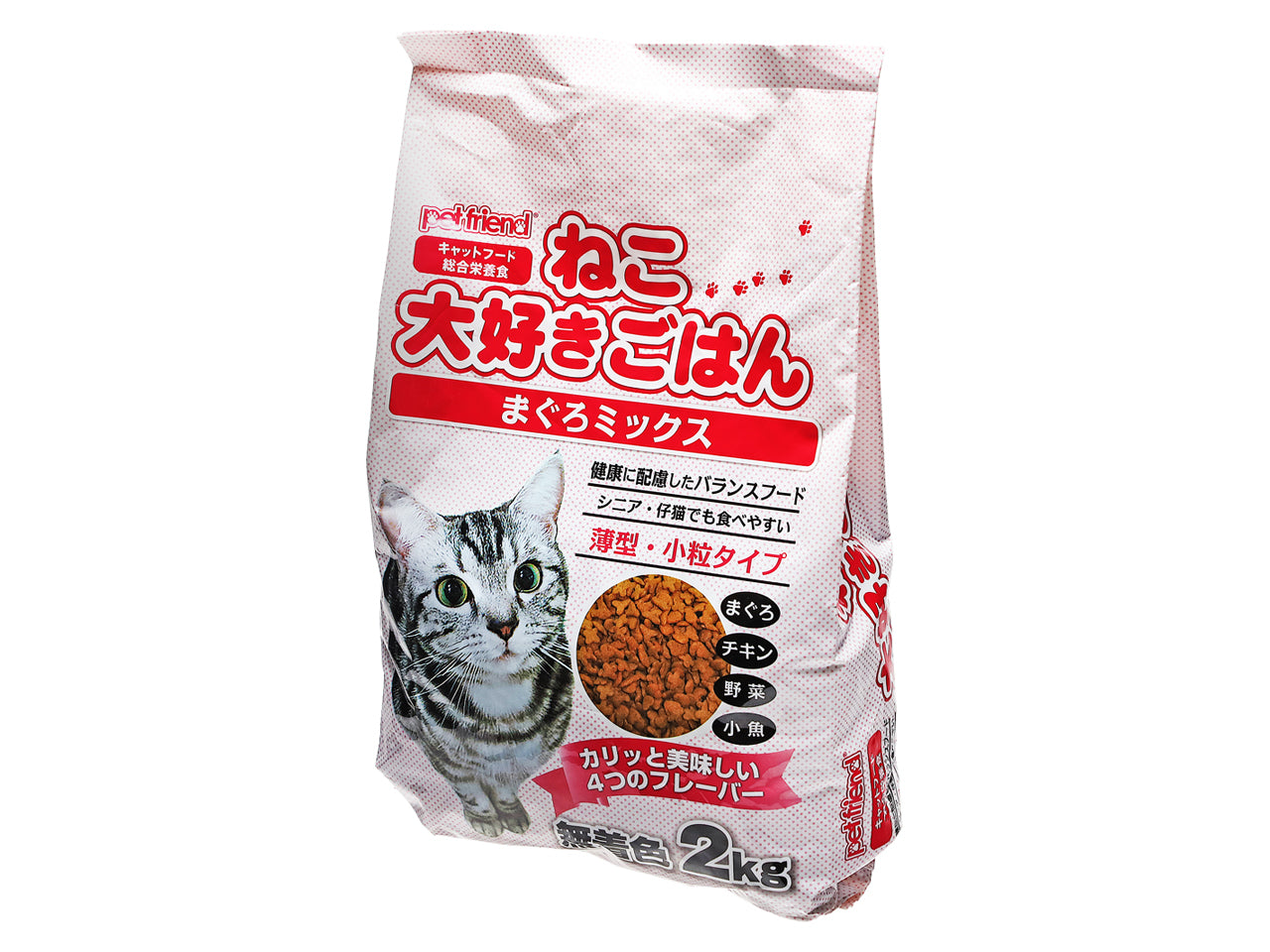 ねこ大好きごはん かつおミックス 無着色 ２ｋｇ – トライアルネットストア