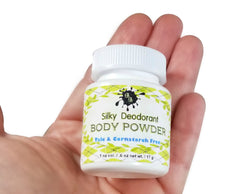 EUCALYPTUS Body Powder, natural, organic, powder with essential oil, n –  Bonny Bubbles