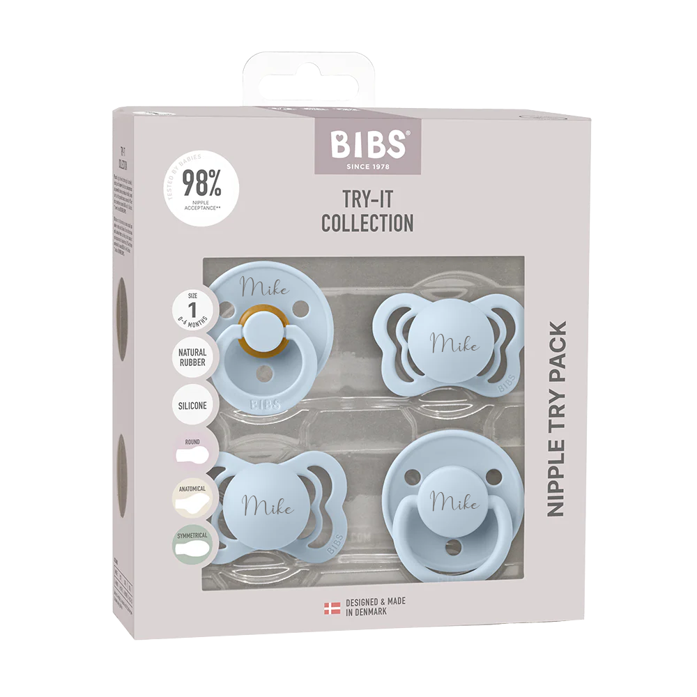 BIBS Pacifiers - Try-It Collection
