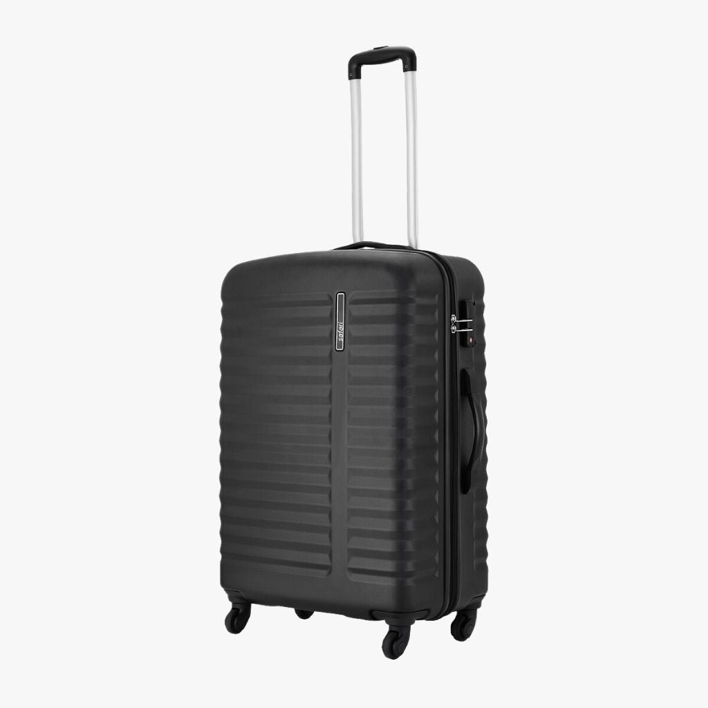 Aerodyne Hard Luggage With TSA Lock and Airline Compliant Sizing - Black