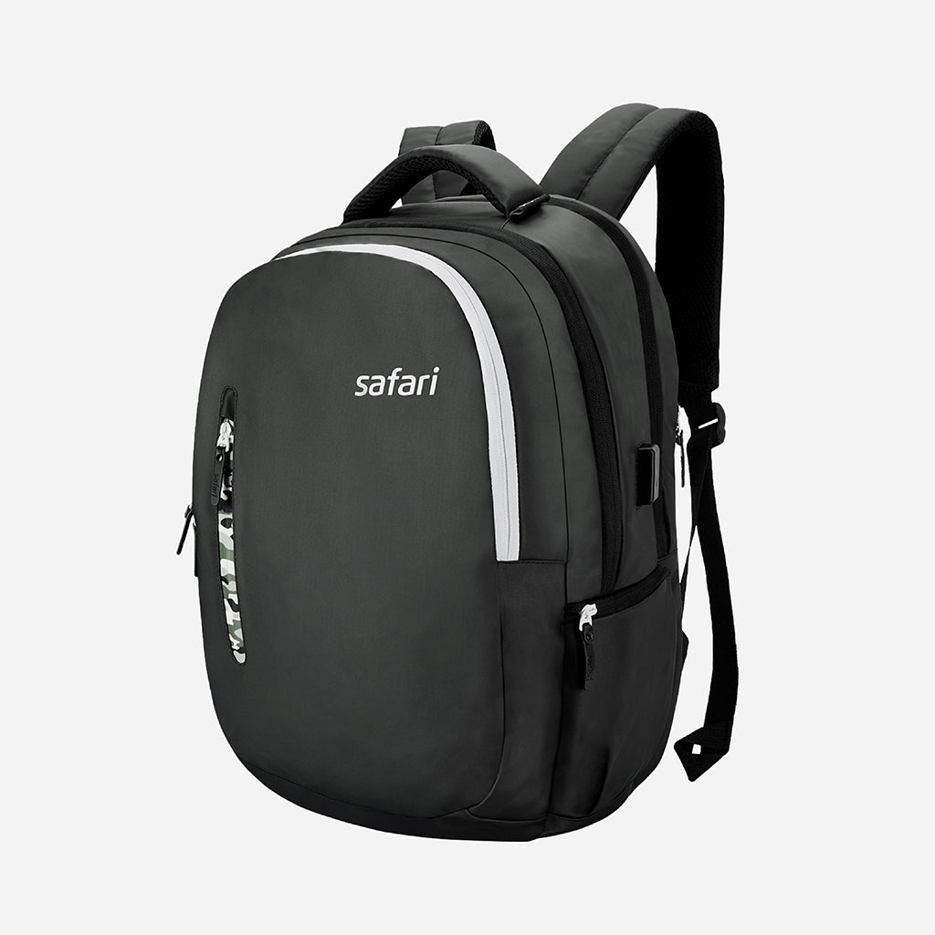 Whiz Laptop Backpack - Black