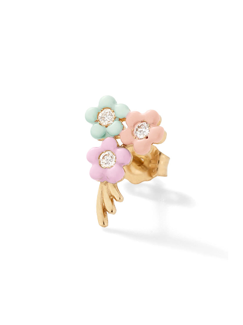 【EC限定キャンペーン】Bouquet of Flowers　ピアス(片耳用)