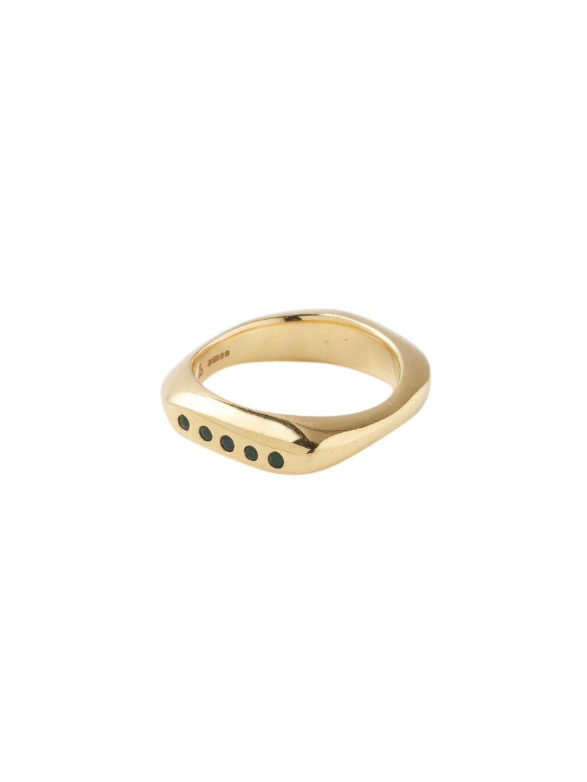 【EC限定キャンペーン】《Corinne Hamak》リング "Birth ring" エメラルド