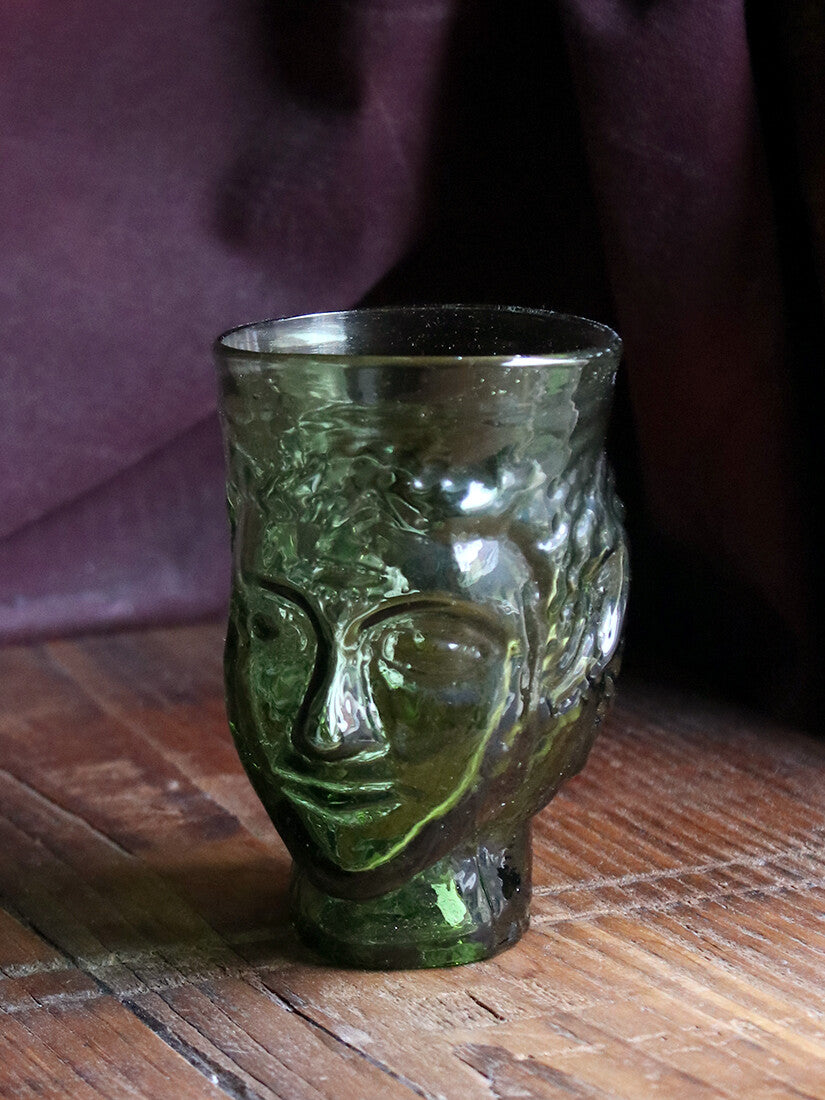 グラス VERRE TETE OLIVE