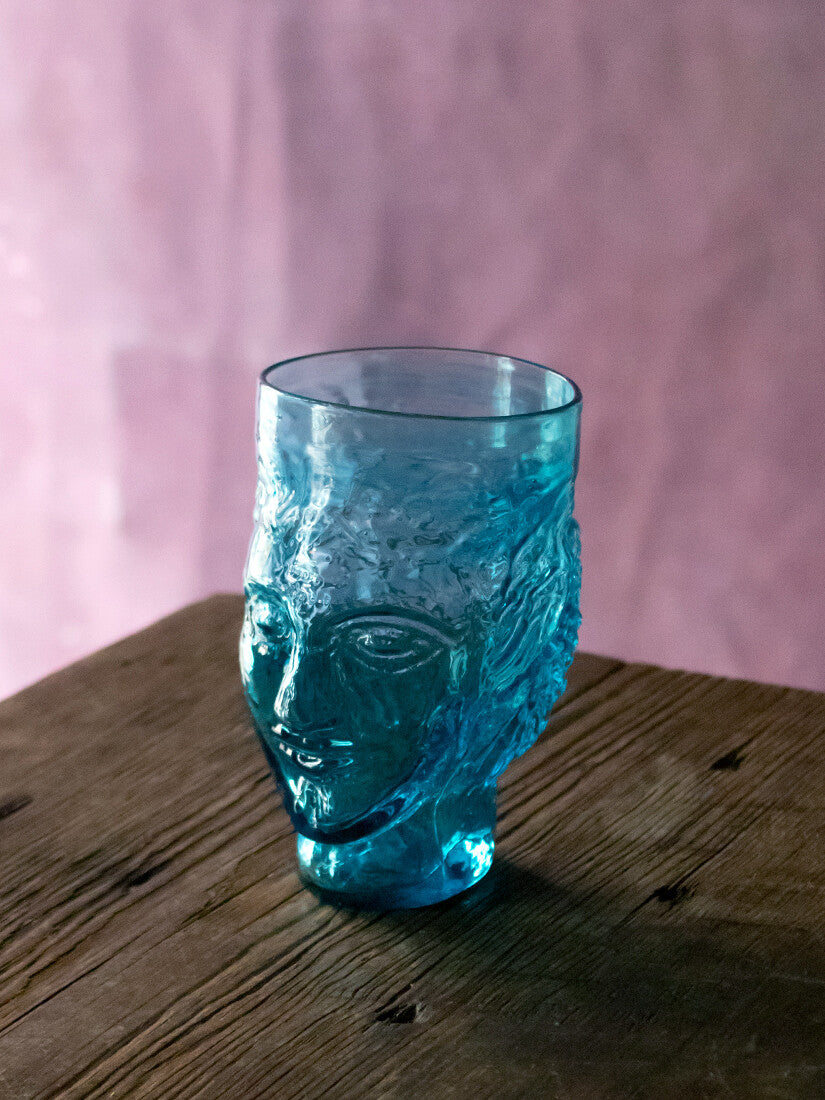 グラス VERRE TETE TURQUOISE