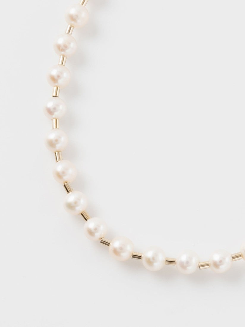 Pearl ball chain ネックレス(38cm) – H.P.FRANCE公式サイト