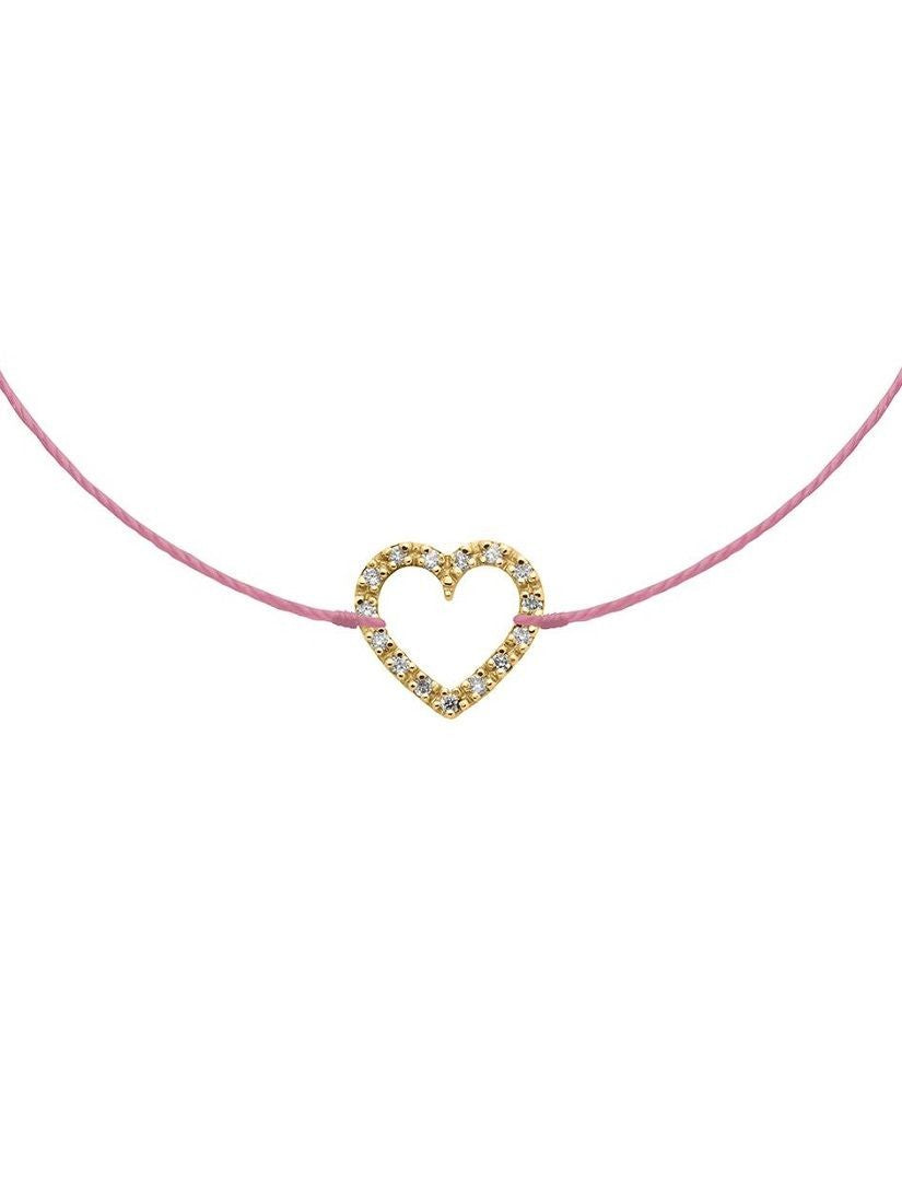 BEAU COEUR PAVE ブレスレット LILAS