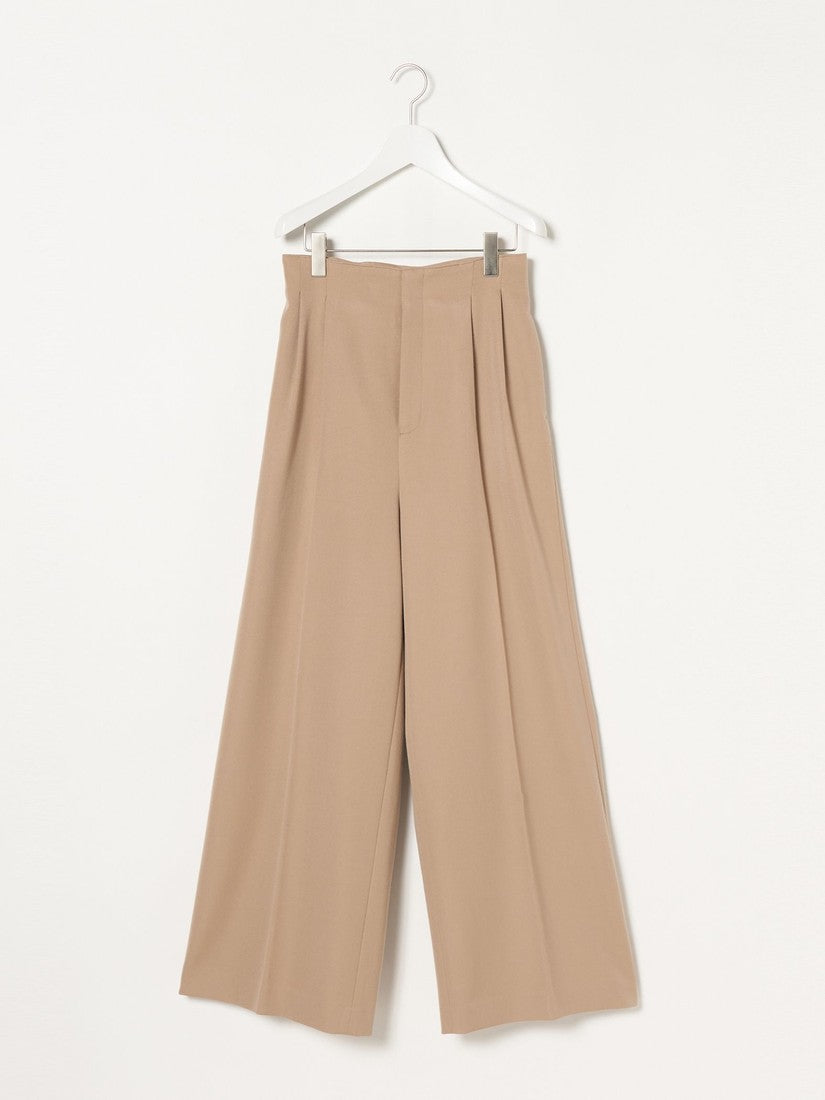 《EBONY》High waist wide Pants