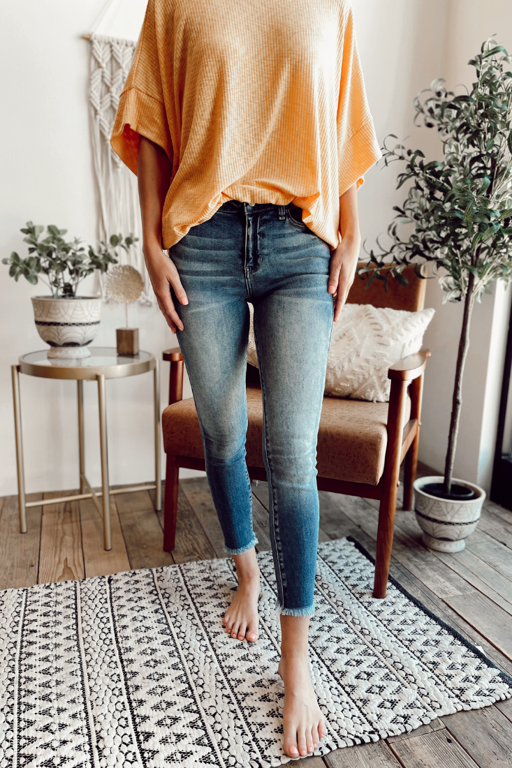 Image of Spencer Mid-Rise Skinny Jeans