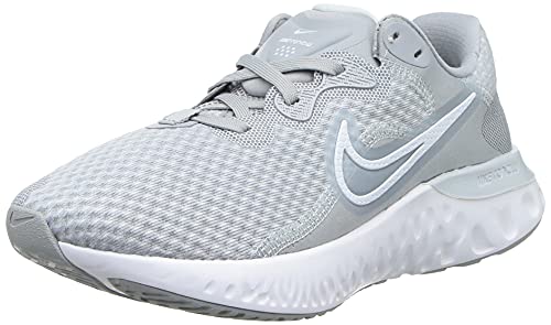 Nike Women's Renew Run 2 Running Shoes, Wolf Grey/White-Pure Platinum, 11 M US