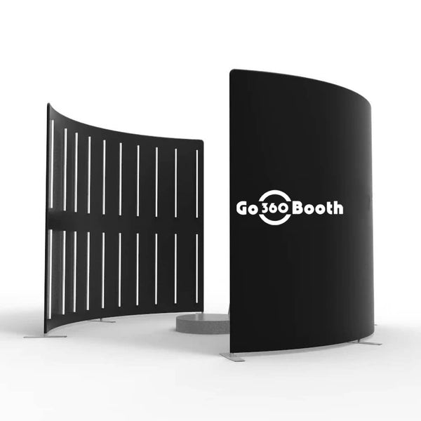 XL-Sized 360 Spiral LED Photo Booth Enclosure