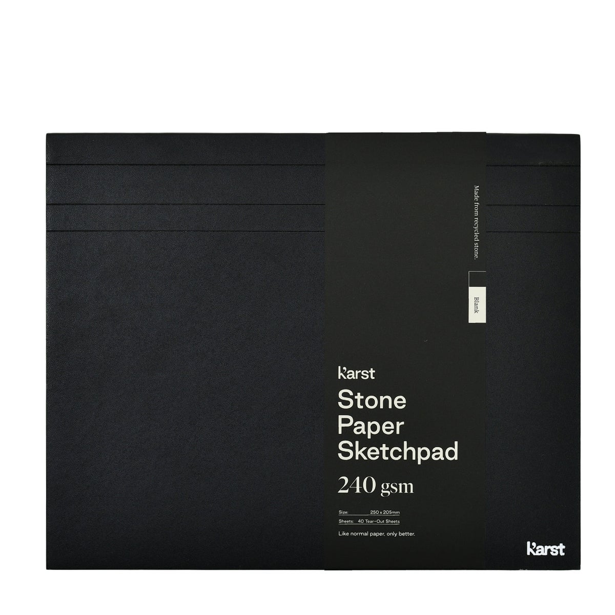 Karst A5 Hardcover Notebook - Stone Lined