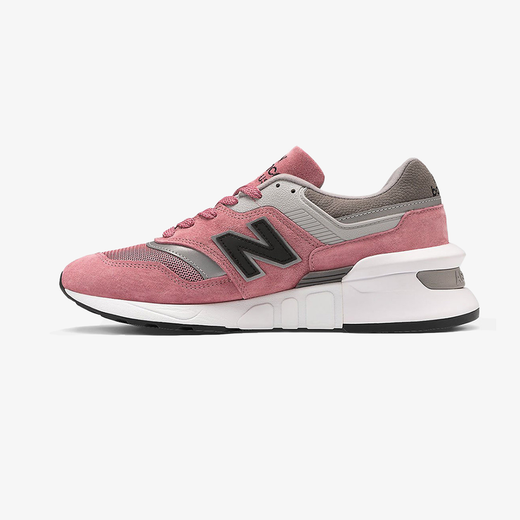 new balance 997 grey pink