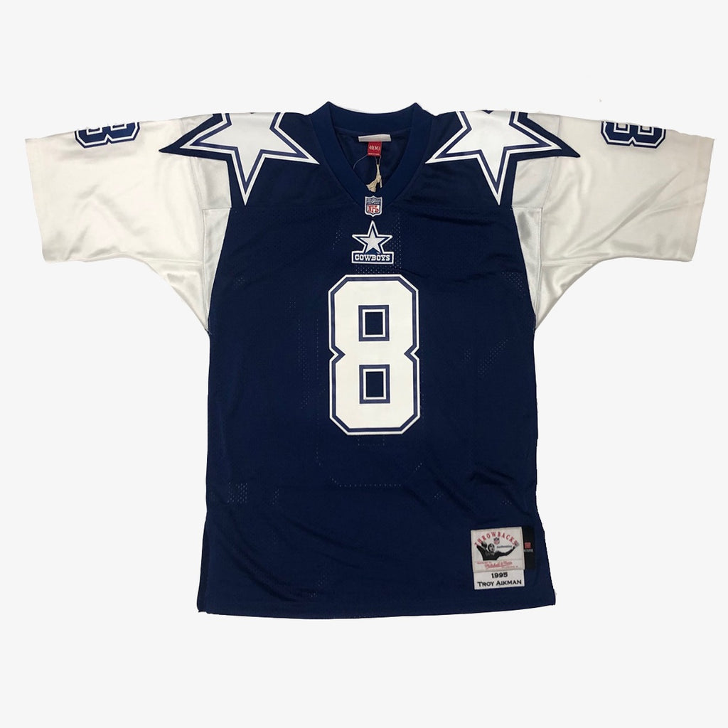 mitchell & ness troy aikman jersey