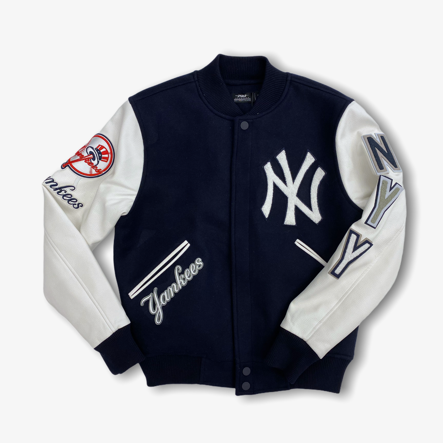 Pro Standard New York Yankees Jacket Navy White – Sneaker Junkies