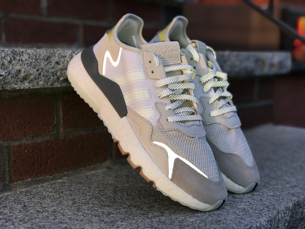 Adidas Nite Jogger White Crystal Black 