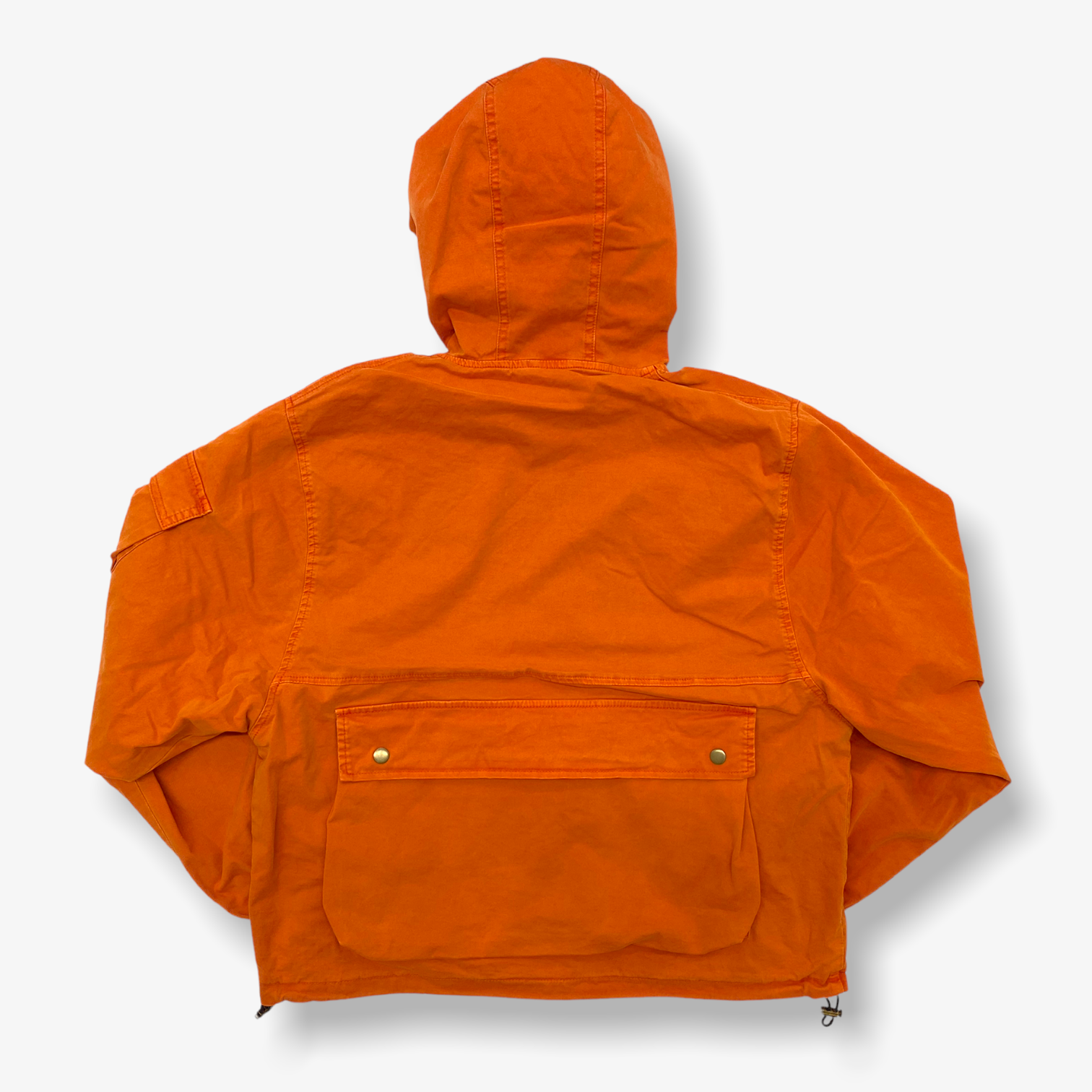 Lizoy Cargo Jacket w/ Hood Washed Orange