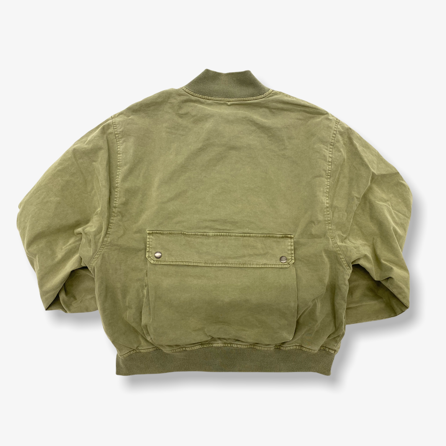 Lizoy Washed Cargo Jacket Washed Olive