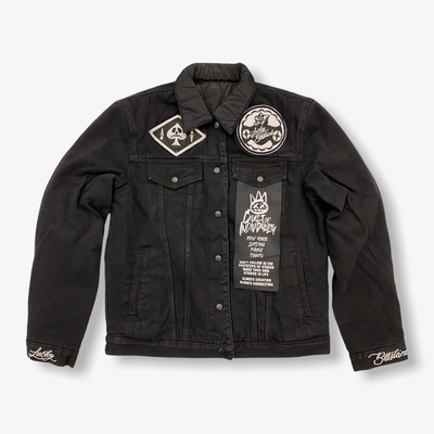 LEATHER MOTO JACKET IN BLACK – Cult of Individuality