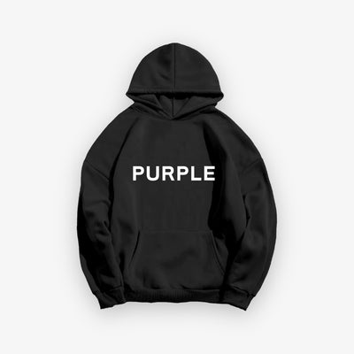 Purple Brand Monogram Black Flock Denim Jacket – Era Clothing Store